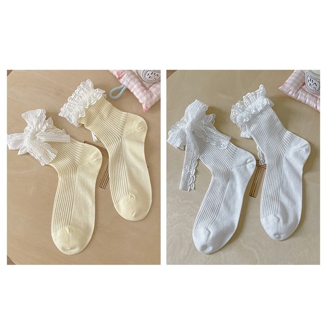 Bow Lace Socks / Set SpreePicky