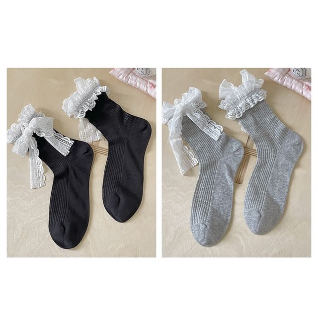 Bow Lace Socks / Set SpreePicky