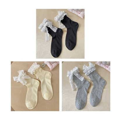 Bow Lace Socks / Set SpreePicky