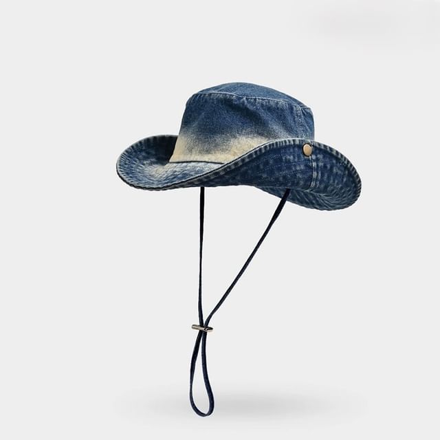 Denim Western Cowboy Hat SpreePicky