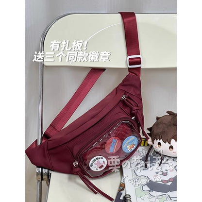 PVC Panel Belt Bag / Bag Charm / Set SpreePicky