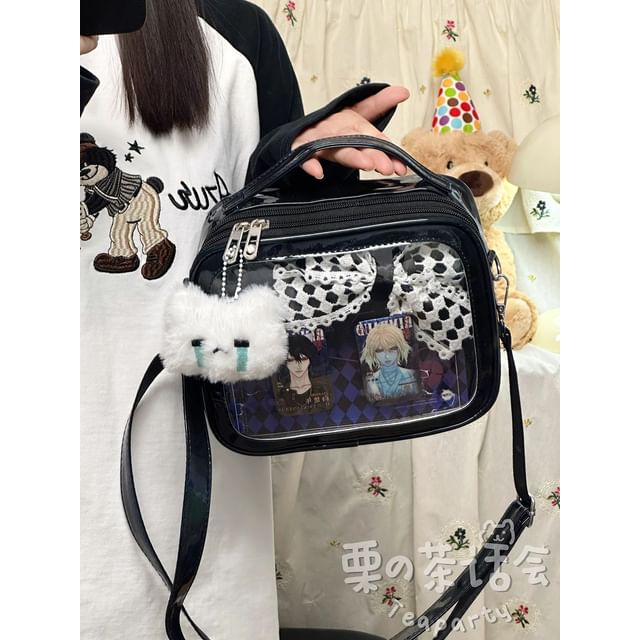 PVC Panel Crossbody Bag / Bag Charm / Set SpreePicky