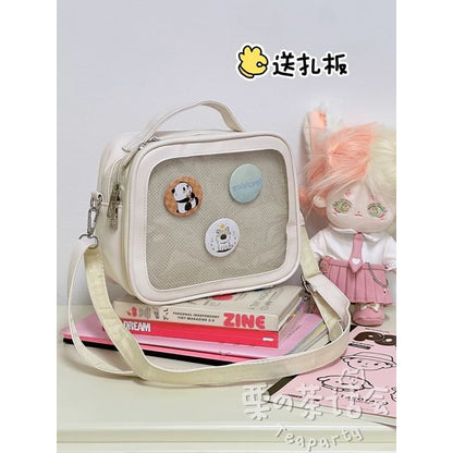 PVC Panel Crossbody Bag / Bag Charm / Set SpreePicky