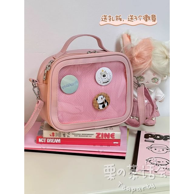 PVC Panel Crossbody Bag / Bag Charm / Set SpreePicky