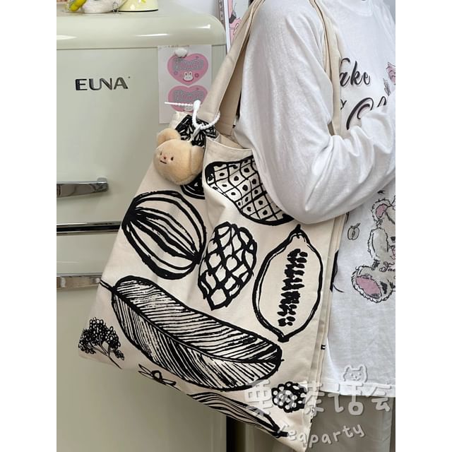 Print Tote Bag / Bag Charm / Set SpreePicky