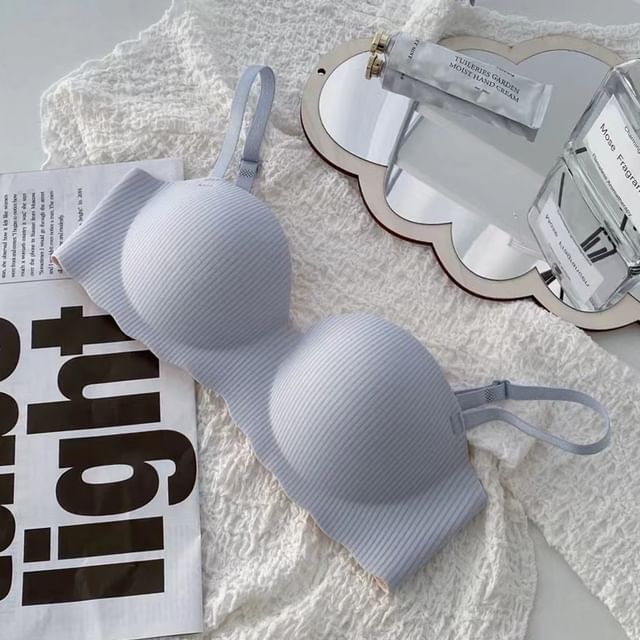 Plain Wireless Seamless Bra SpreePicky