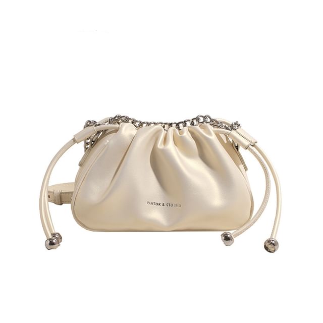 Drawstring Chain Crossbody Bag SpreePicky