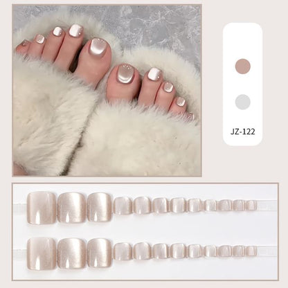 Cat Eye Press On Toenail SpreePicky