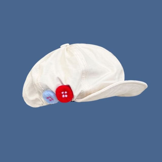 Button Newsboy Cap SpreePicky