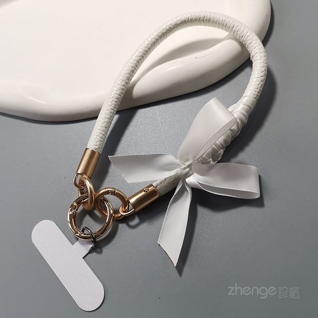 Ribbon Phone Strap with Lanyard Pad SpreePicky