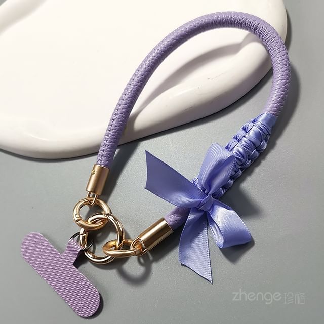 Ribbon Phone Strap with Lanyard Pad SpreePicky