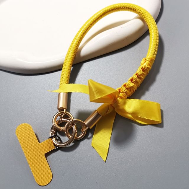 Ribbon Phone Strap with Lanyard Pad SpreePicky