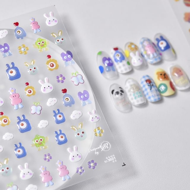 Monster Nail Art Stickers SpreePicky