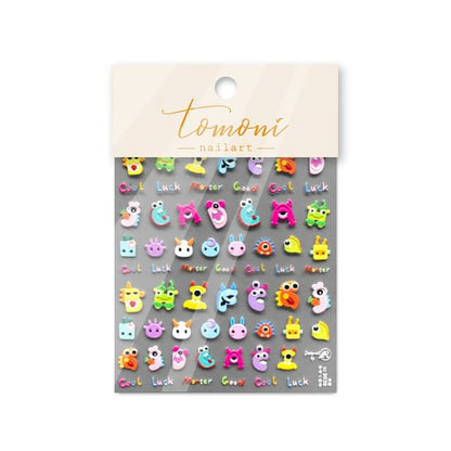 Monster Nail Art Stickers SpreePicky