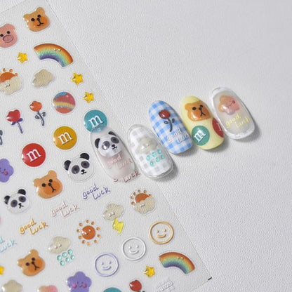 Monster Nail Art Stickers SpreePicky