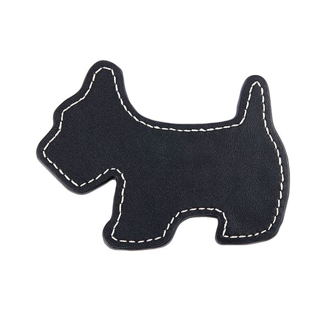 Dog Faux Leather Hair Clip (Various Designs) SpreePicky