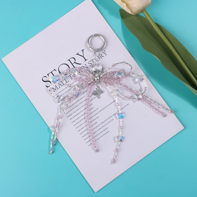 Bow Resin Bag Charm Keyring Phone SpreePicky