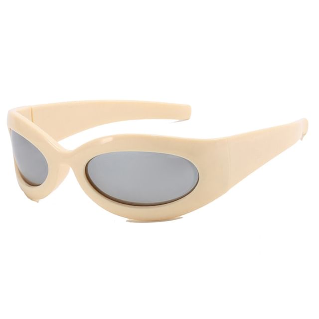 Thick Rimmed Oval Sunglasses SpreePicky