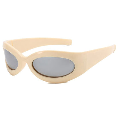 Thick Rimmed Oval Sunglasses SpreePicky