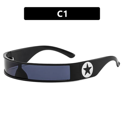 Y3K Futuristic Star Sunglasses SpreePicky