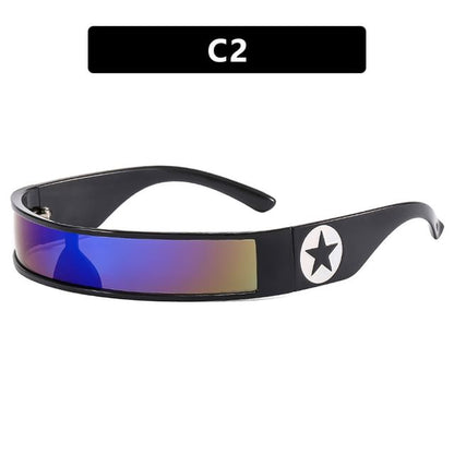 Y3K Futuristic Star Sunglasses SpreePicky