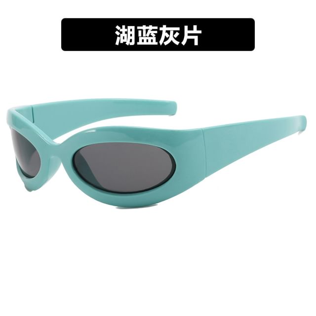 Thick Rimmed Oval Sunglasses SpreePicky