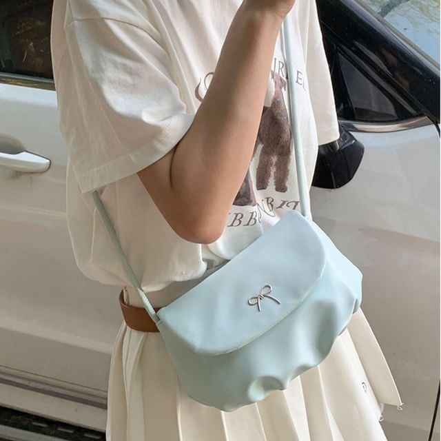 Bow Flap Crossbody Bag SpreePicky