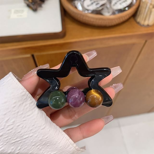 Star Resin Hair Claw Clip SpreePicky