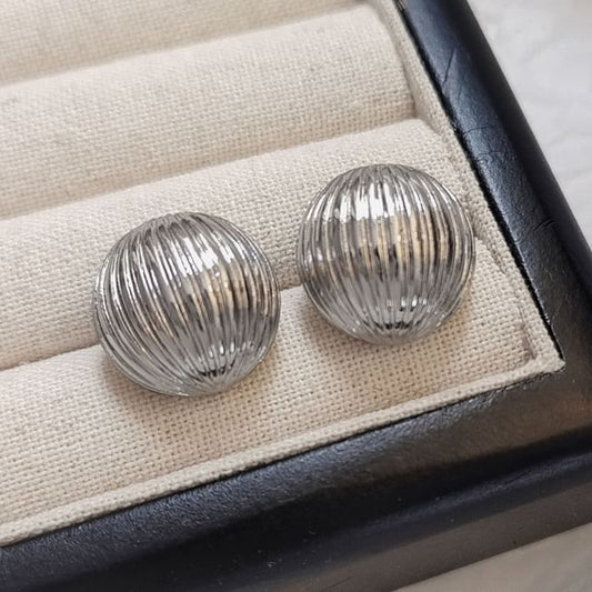 Half Ball Stud Earring SpreePicky