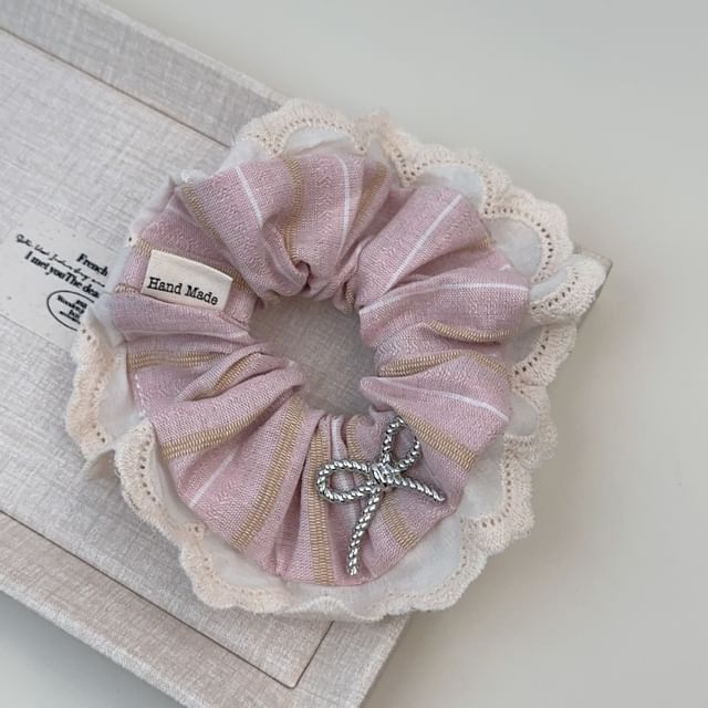 Bow Accent Scrunchie / Headband SpreePicky