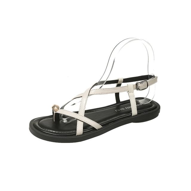 Cross-Strap Roman Sandals SpreePicky