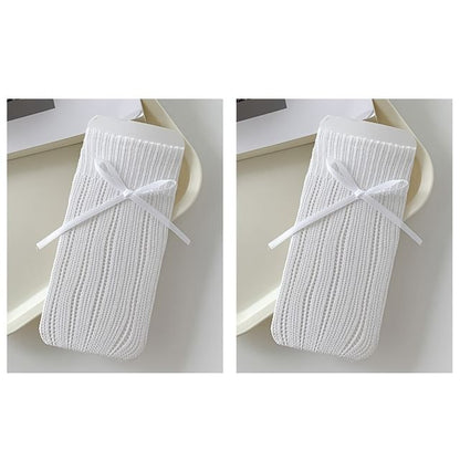 Striped Pointelle Knit Socks / Set SpreePicky