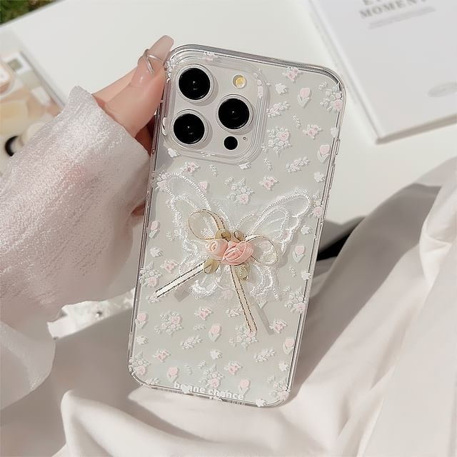 / Butterfly Phone Set Case Charm FashionChic