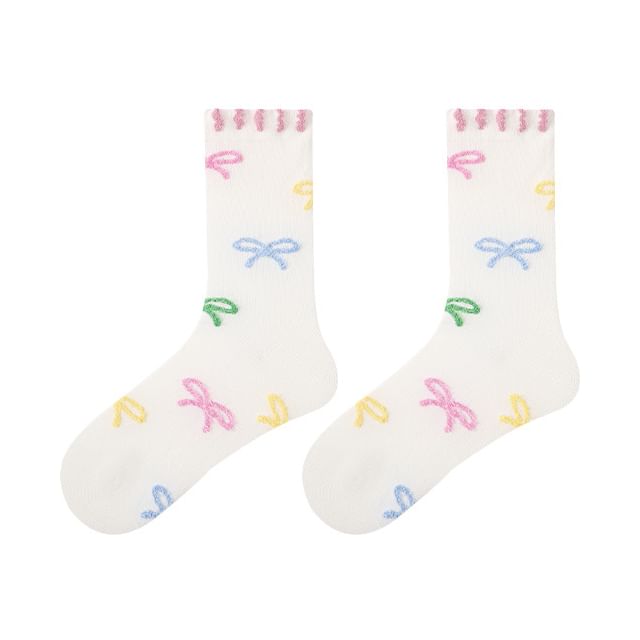 Bow Crew Socks SpreePicky