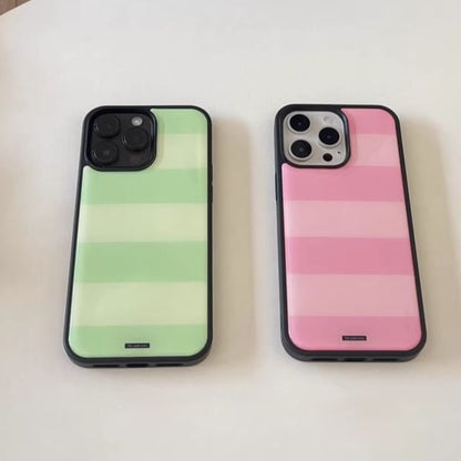 Striped Phone Case - iPhone 15 Pro Max / 15 Pro / 15 / 14 Pro Max / 14 Pro / 14 / 13 Pro Max / 13 Pro / 13 / 12 Pro Max / 12 / 11 SpreePicky