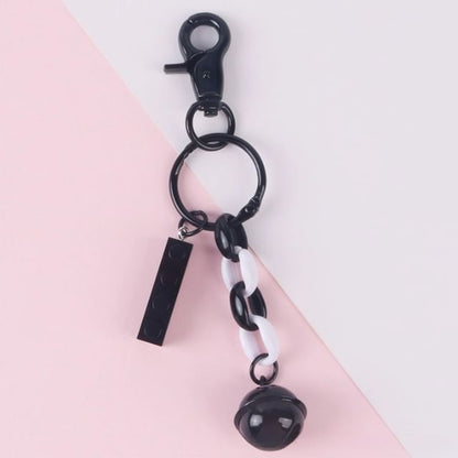 Bell Toy Block Bag Charm Keyring SpreePicky