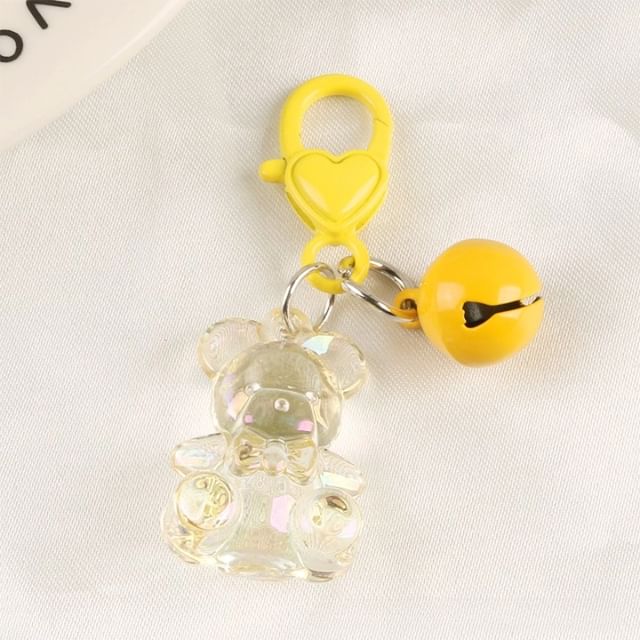 Bell Bear Bag Charm Keyring SpreePicky