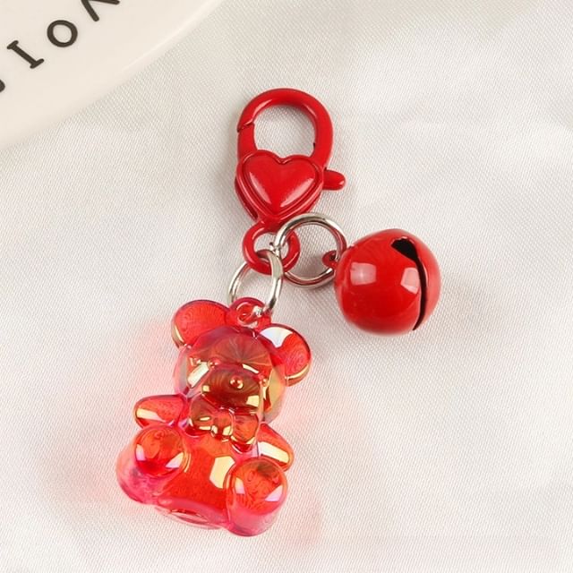 Bell Bear Bag Charm Keyring SpreePicky