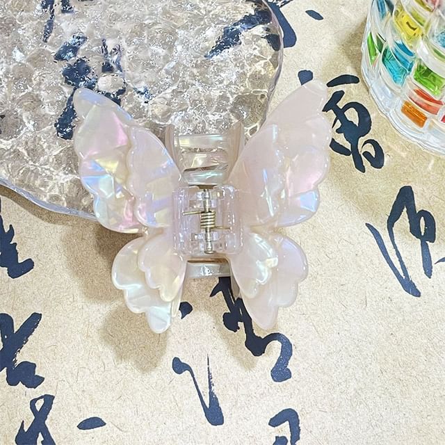 Butterfly Ribbon Hair Claw Clip SpreePicky