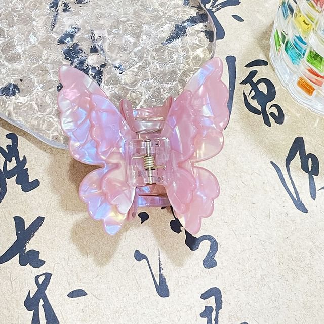 Butterfly Ribbon Hair Claw Clip SpreePicky