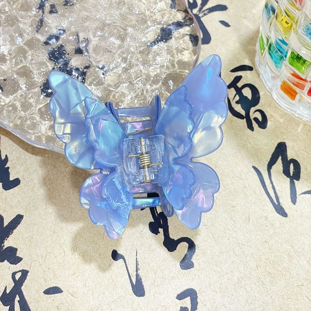 Butterfly Ribbon Hair Claw Clip SpreePicky