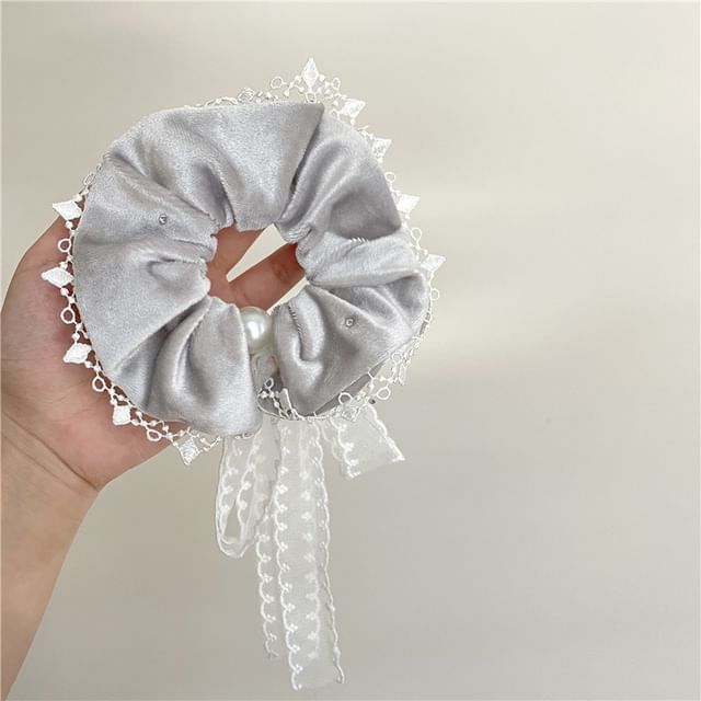 / Headband Scrunchie Beaded FashionChic