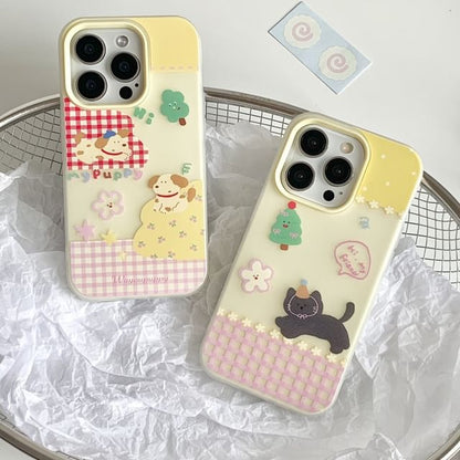 Animal Phone Case - iPhone 15 Pro Max / 15 Pro / 15 Plus / 15 / 14 Pro Max / 14 Pro / 14 Plus / 14 / 13 Pro Max / 13 Pro / 13 / 13 mini / 12 Pro Max / 12 Pro / 12 / 12 mini / 11 Pro Max / 11 Pro / 11 SpreePicky