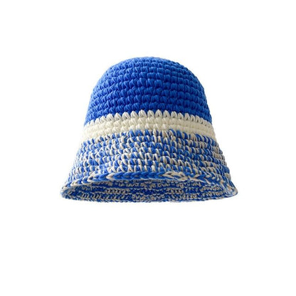 Panel Knit Bucket Hat SpreePicky