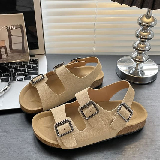 Platform Buckled Sandals SpreePicky