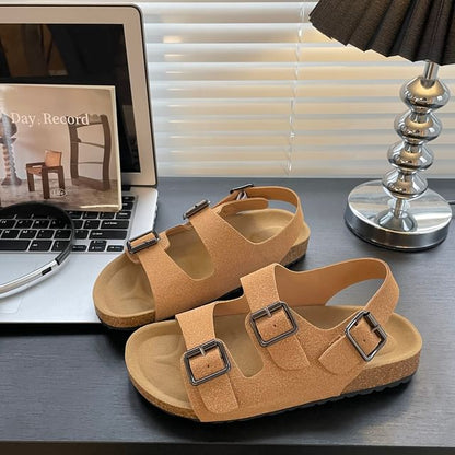 Platform Buckled Sandals SpreePicky