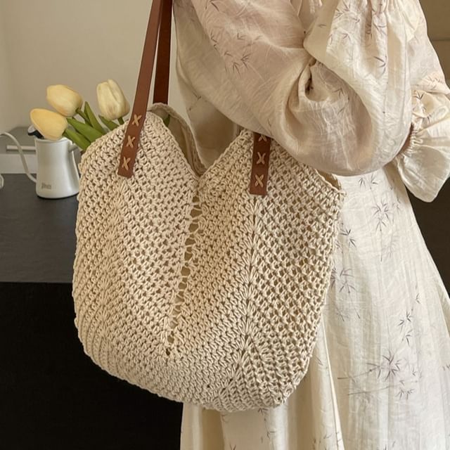 Woven Tote Bag mySite