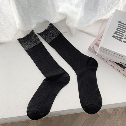 Striped Sheer Socks SpreePicky