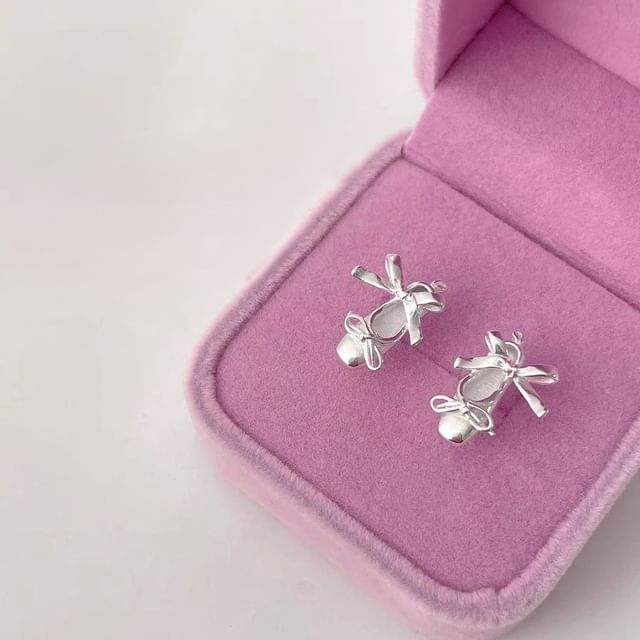 Ballet Shoe Stud Earring mySite