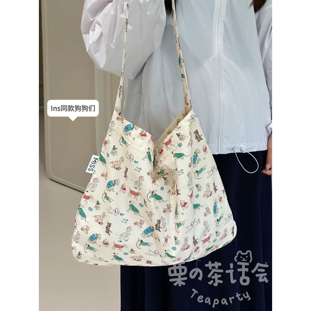 Patterned Tote Bag / Bag Charm / Set SpreePicky